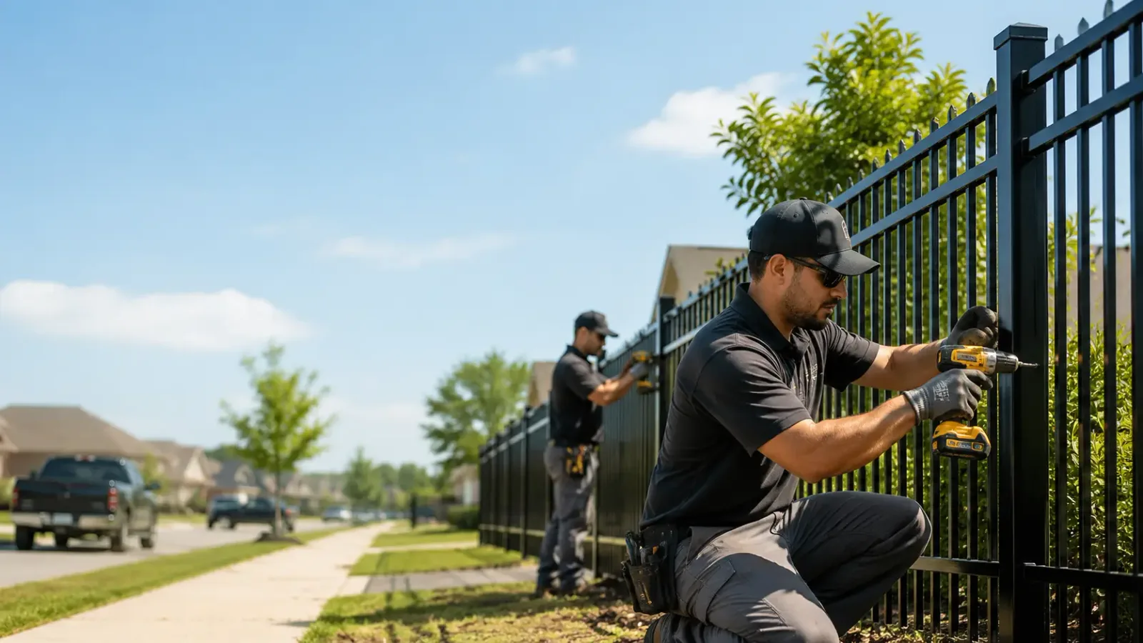 Metal Fence Installation in Wesley, ME